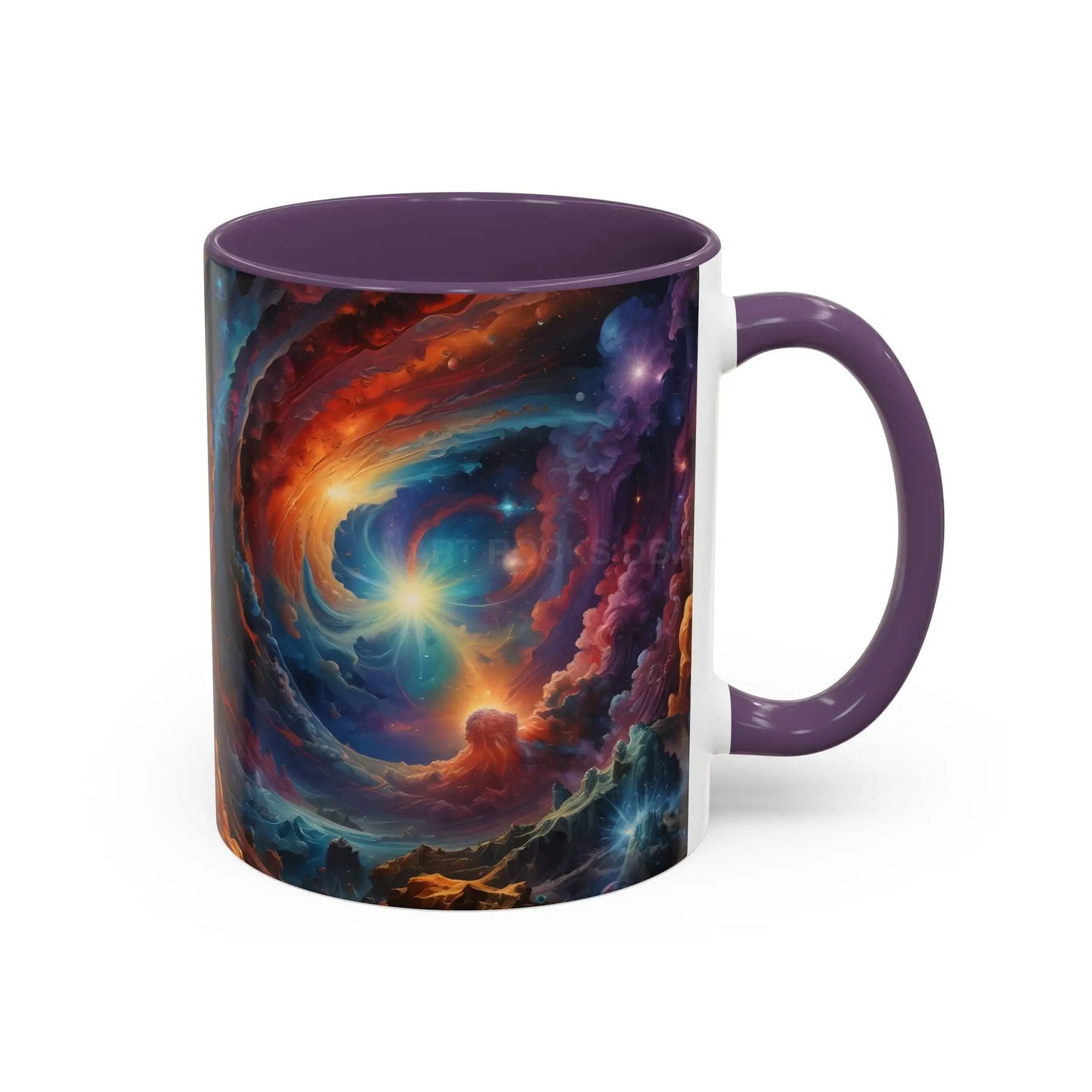 Cosmic Swirl Coffee Mug – Nebula Art 11/15oz Accent Mug - Mug