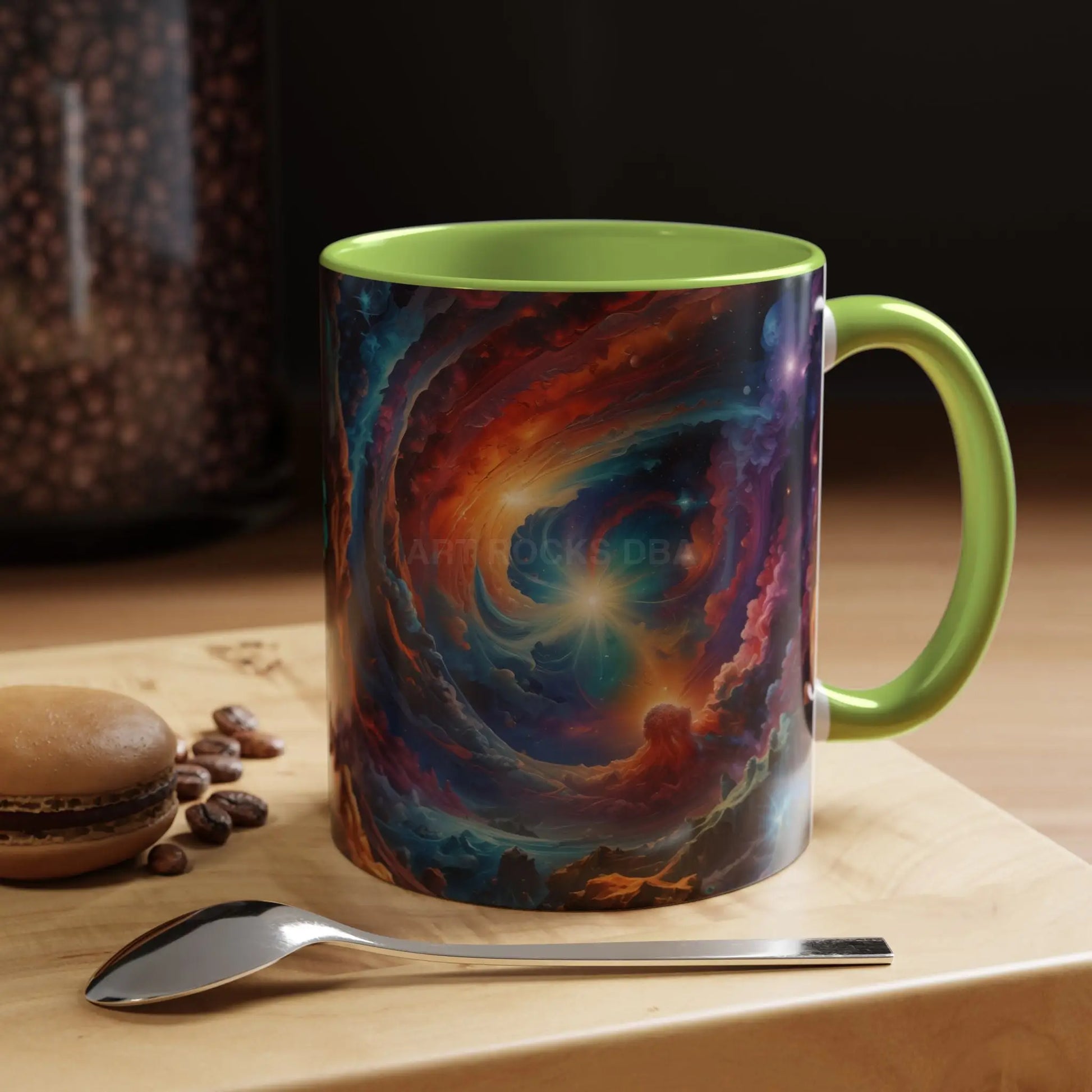 Cosmic Swirl Coffee Mug – Nebula Art 11/15oz Accent Mug - Mug