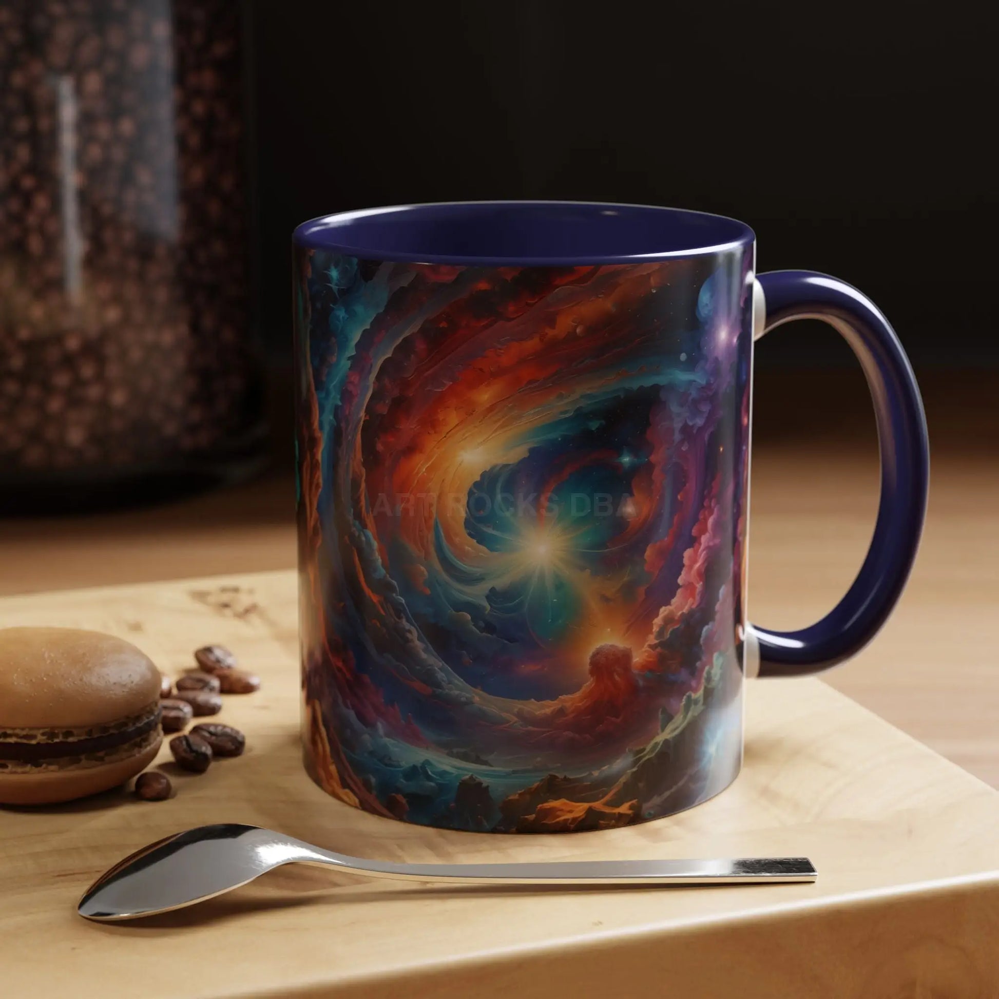Cosmic Swirl Coffee Mug – Nebula Art 11/15oz Accent Mug - Mug