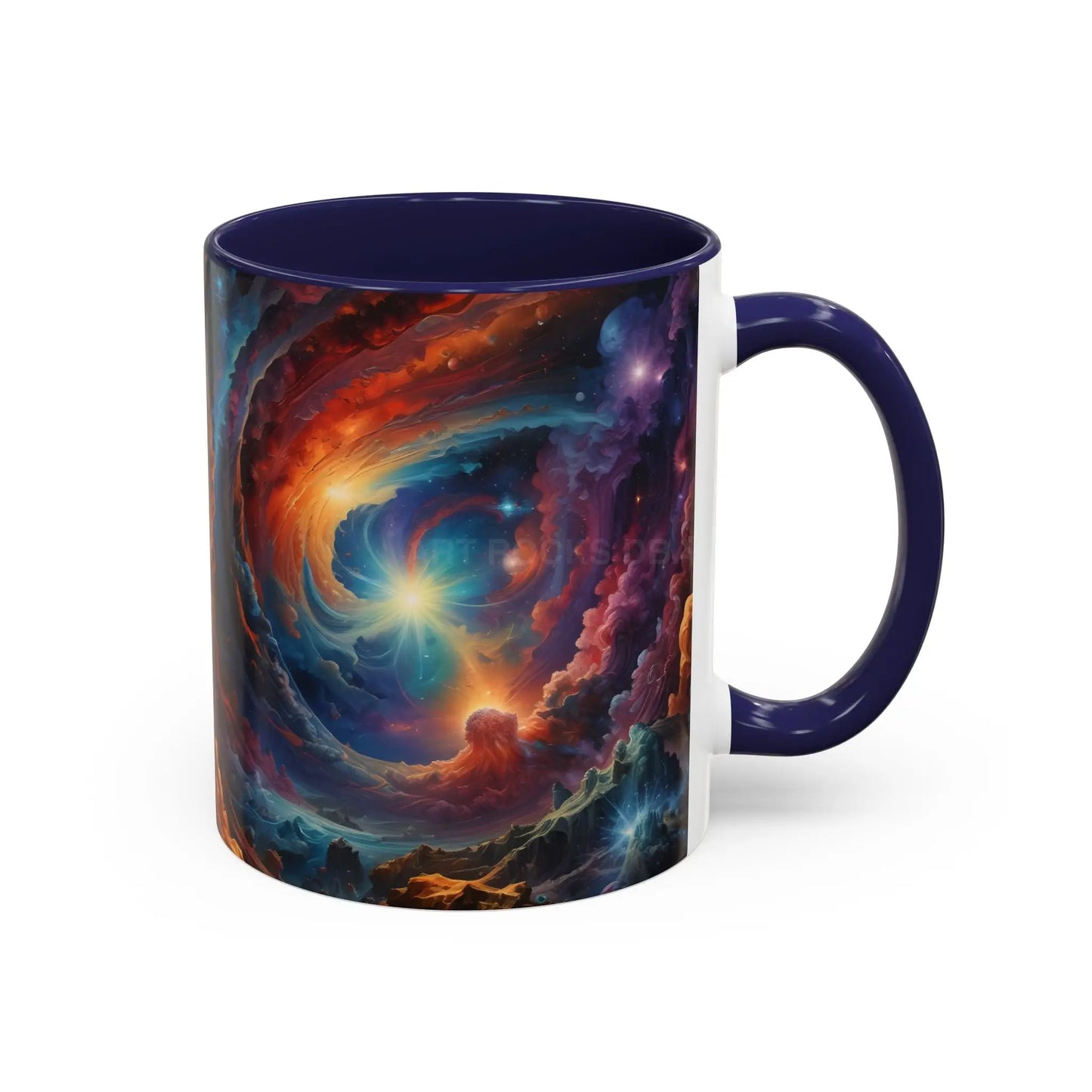 Cosmic Swirl Coffee Mug – Nebula Art 11/15oz Accent Mug - Mug