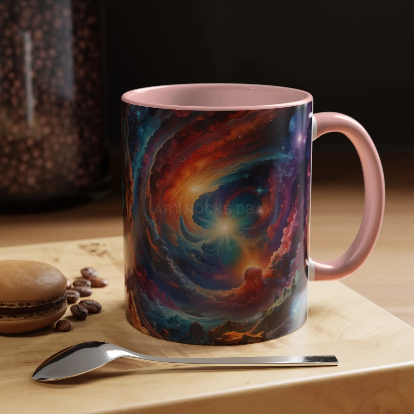 Cosmic Swirl Coffee Mug – Nebula Art 11/15oz Accent Mug - Mug