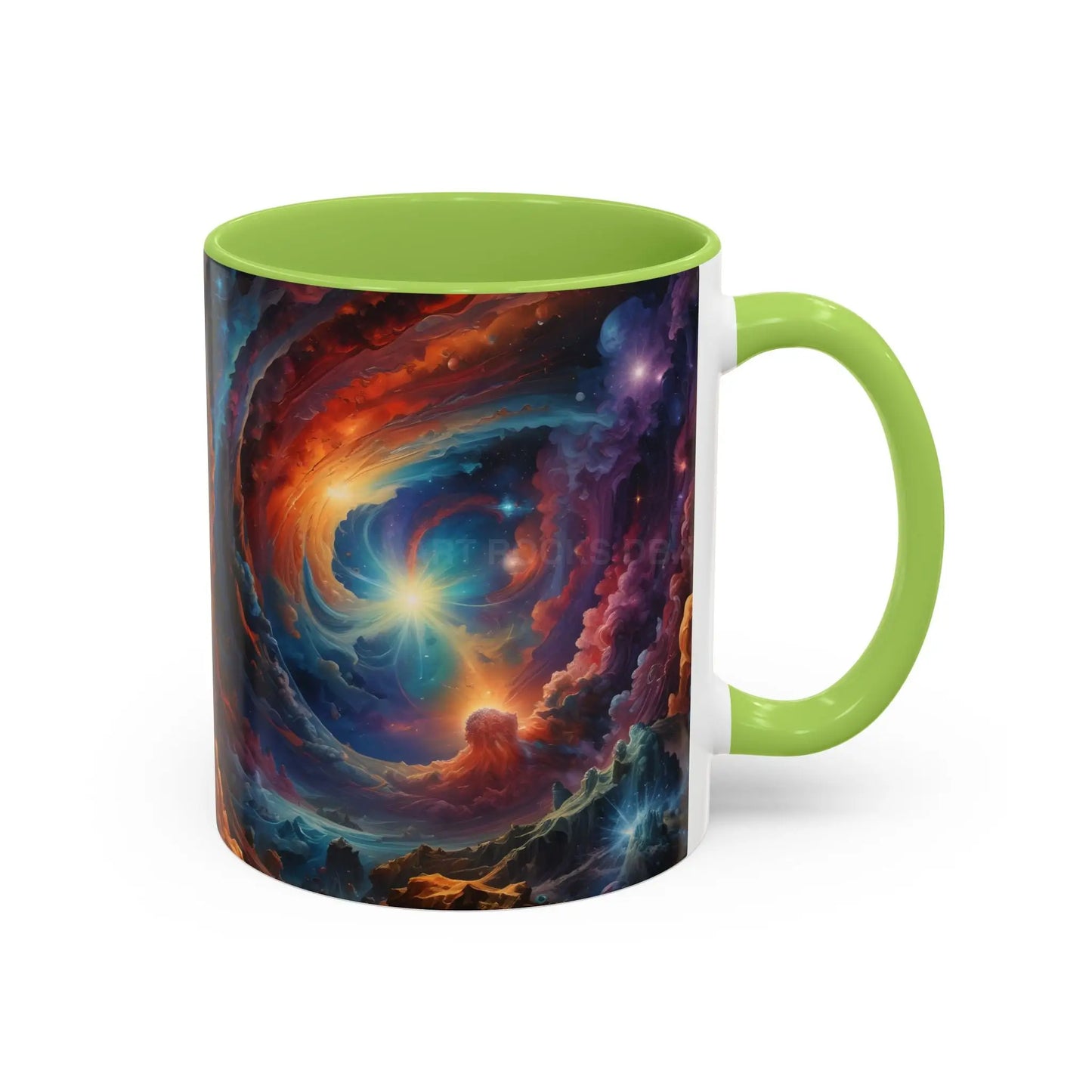 Cosmic Swirl Coffee Mug – Nebula Art 11/15oz Accent Mug - Mug