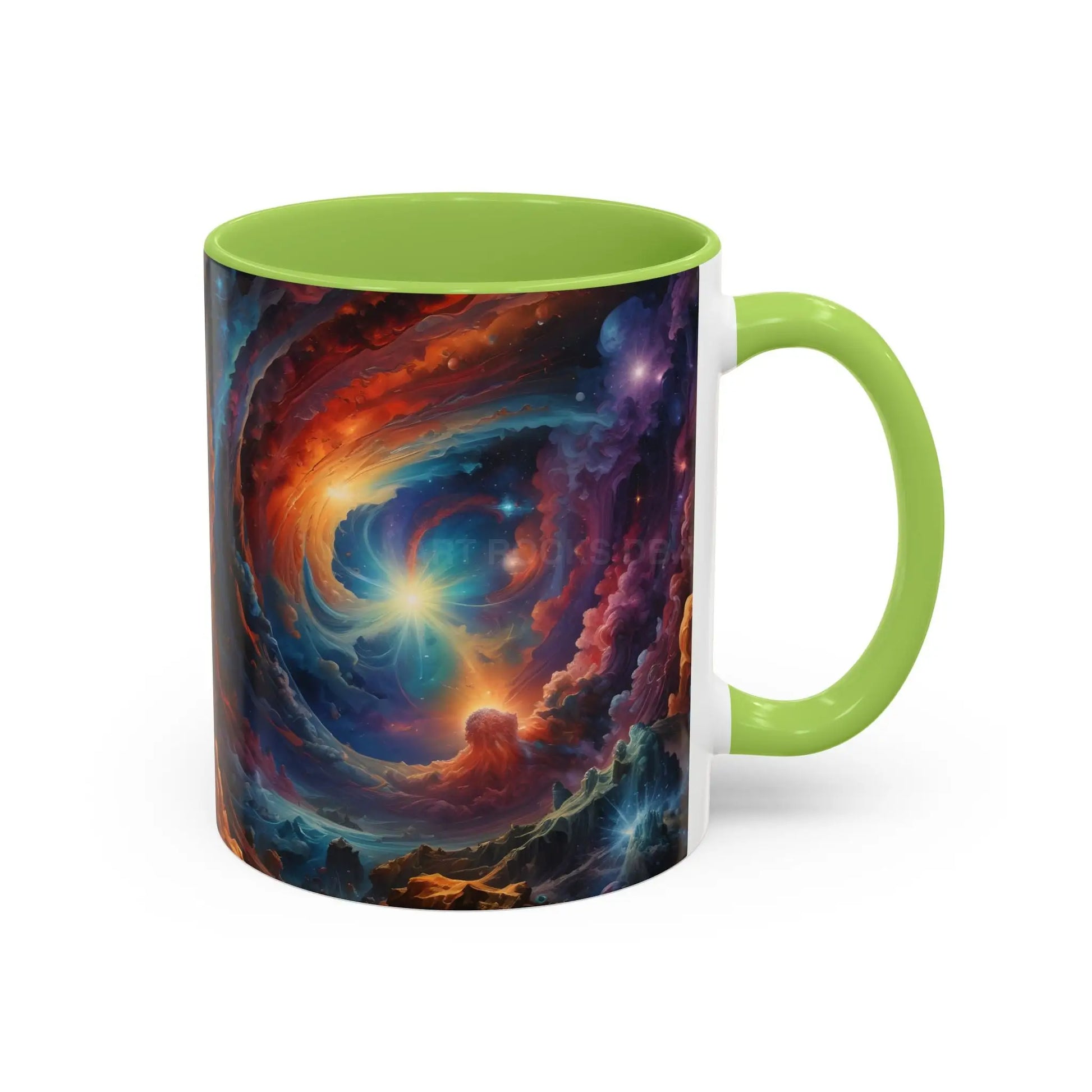 Cosmic Swirl Coffee Mug – Nebula Art 11/15oz Accent Mug - Mug