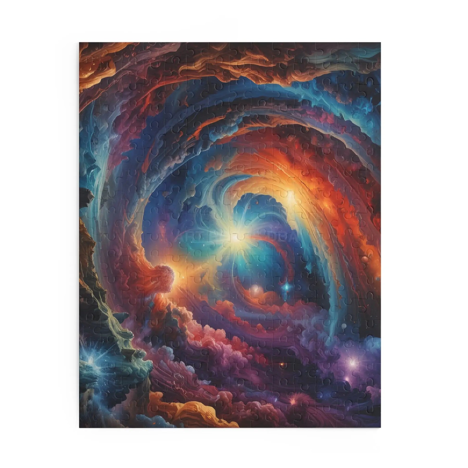 Cosmic Vortex Puzzle – Spiral Nebula 120/252/500-Piece Jigsaw - Puzzle