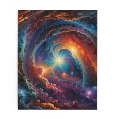 Cosmic Vortex Puzzle – Spiral Nebula 120/252/500-Piece Jigsaw - Puzzle