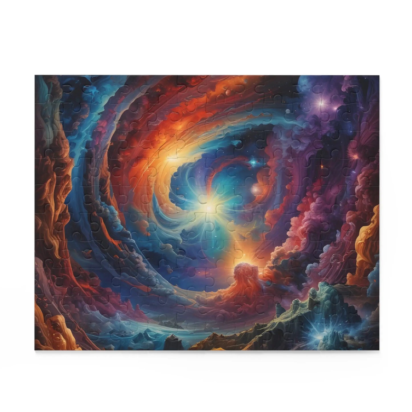 Cosmic Vortex Puzzle – Spiral Nebula 120/252/500-Piece Jigsaw - Puzzle