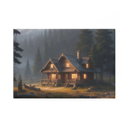 Cozy Cabin Magnet Rustic Home Decor Refrigerator Magnet Nature Lover Gift Cabin Vibes Earthy Aesthetic - 1 pc / 2’’ x