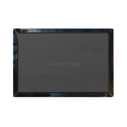 Cozy Cabin Scene Magnet Rustic Home Decor Nature Lover Gift Fridge Magnet Wall Art Decoration Perfect for Mountain