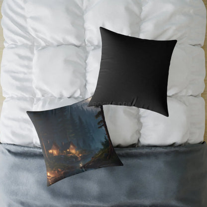 Cozy Mountain Retreat Pillow Decorative Throw Pillow Cabin Home Decor Camping Gift Nature Lover Cushion - Home Decor