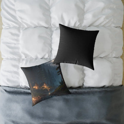 Cozy Mountain Retreat Pillow Decorative Throw Pillow Cabin Home Decor Camping Gift Nature Lover Cushion - Home Decor