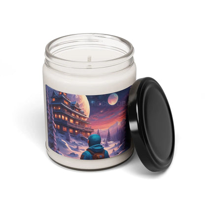 Cozy Winter Scented Soy Candle 9oz | Home Decor Gift for Him/Her Relaxation Aromatherapy Holiday Candle - Home Decor