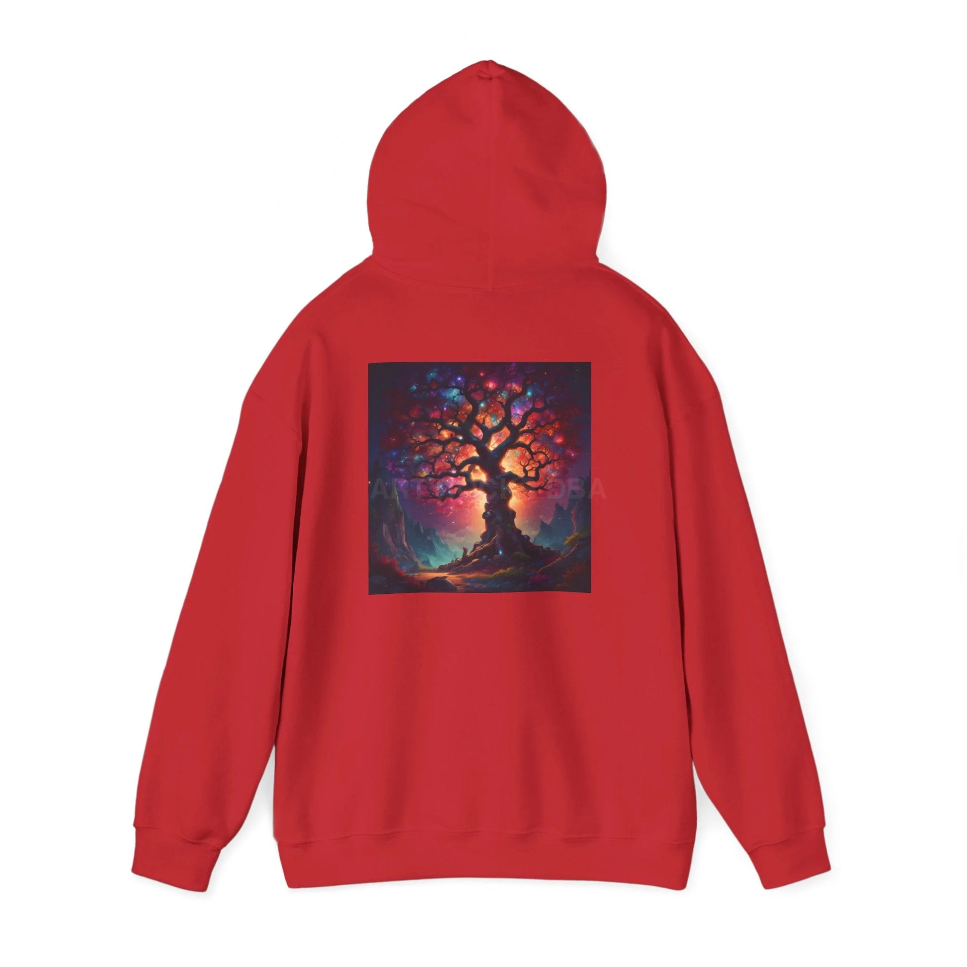 Crystal Tree of Life Hoodie - Cozy Unisex Sweatshirt Gift for Artists Tree of Life Design Art Lover Apparel Perfect