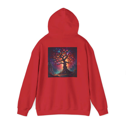 Crystal Tree of Life Hoodie - Cozy Unisex Sweatshirt Gift for Artists Tree of Life Design Art Lover Apparel Perfect