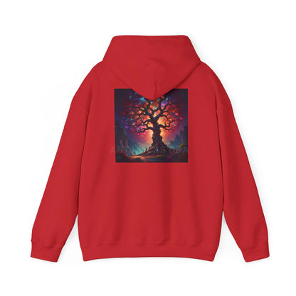 Crystal Tree of Life Hoodie - Cozy Unisex Sweatshirt Gift for Artists Tree of Life Design Art Lover Apparel Perfect