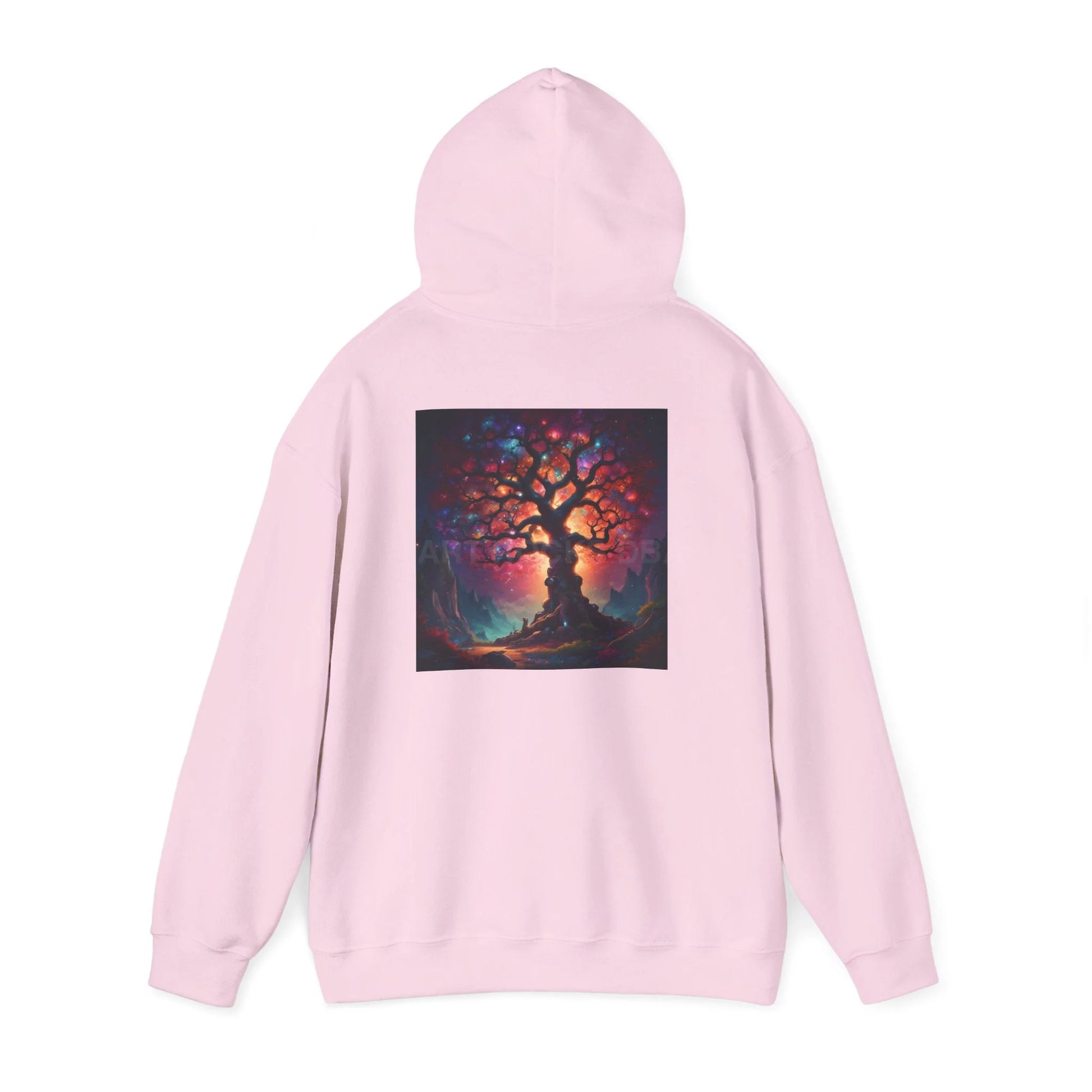 Crystal Tree of Life Hoodie - Cozy Unisex Sweatshirt Gift for Artists Tree of Life Design Art Lover Apparel Perfect