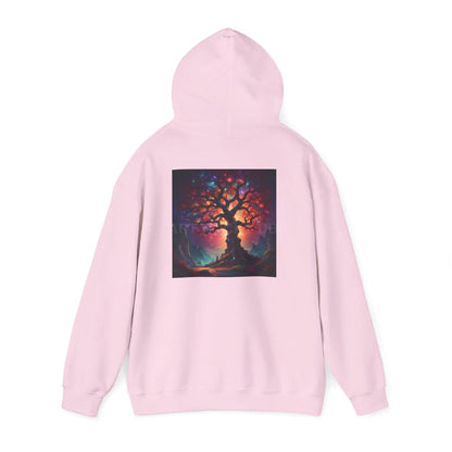 Crystal Tree of Life Hoodie - Cozy Unisex Sweatshirt Gift for Artists Tree of Life Design Art Lover Apparel Perfect