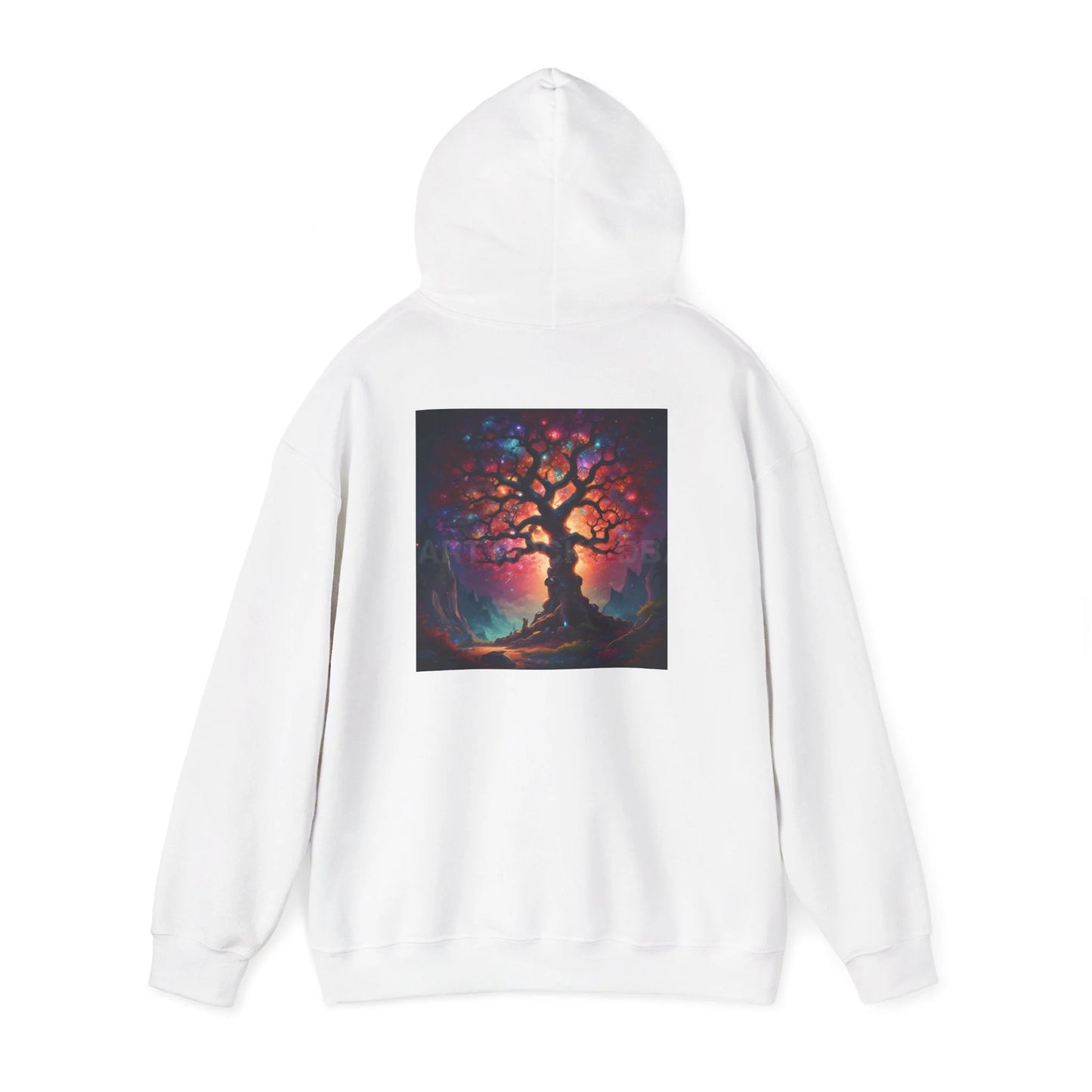 Crystal Tree of Life Hoodie - Cozy Unisex Sweatshirt Gift for Artists Tree of Life Design Art Lover Apparel Perfect