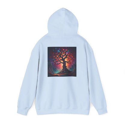 Crystal Tree of Life Hoodie - Cozy Unisex Sweatshirt Gift for Artists Tree of Life Design Art Lover Apparel Perfect