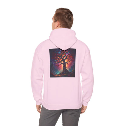 Crystal Tree of Life Hoodie - Cozy Unisex Sweatshirt Gift for Artists Tree of Life Design Art Lover Apparel Perfect