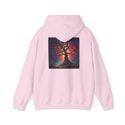 Crystal Tree of Life Hoodie - Cozy Unisex Sweatshirt Gift for Artists Tree of Life Design Art Lover Apparel Perfect
