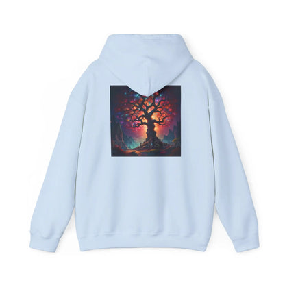 Crystal Tree of Life Hoodie - Cozy Unisex Sweatshirt Gift for Artists Tree of Life Design Art Lover Apparel Perfect
