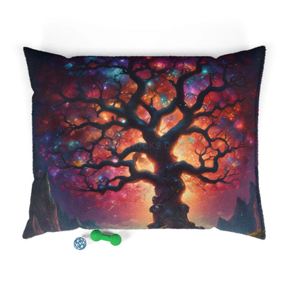 Crystal Tree of Life Pet Bed — Dog & Cat Cushion - 50’’ × 40’’ - Pets