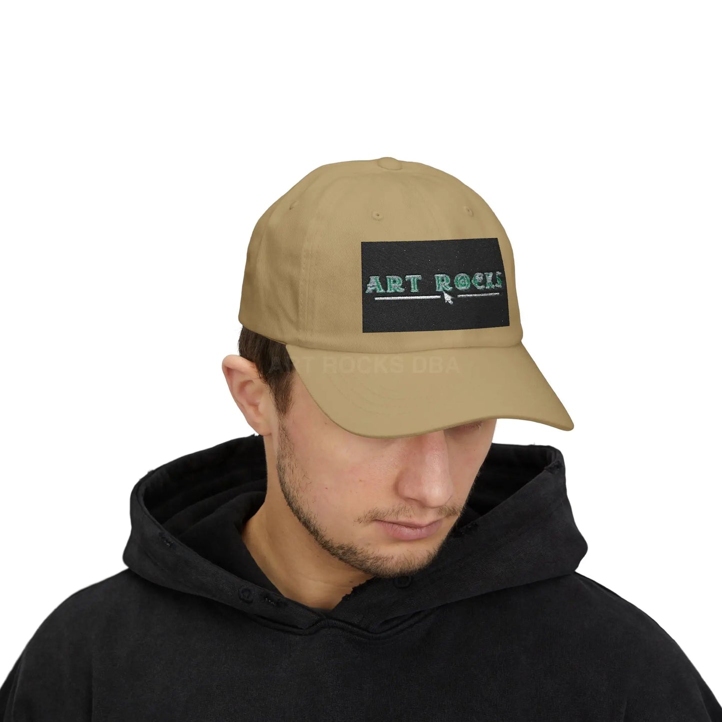 Dad Cap - ’Art Rocks’ Embroidered Baseball Hat - Hats