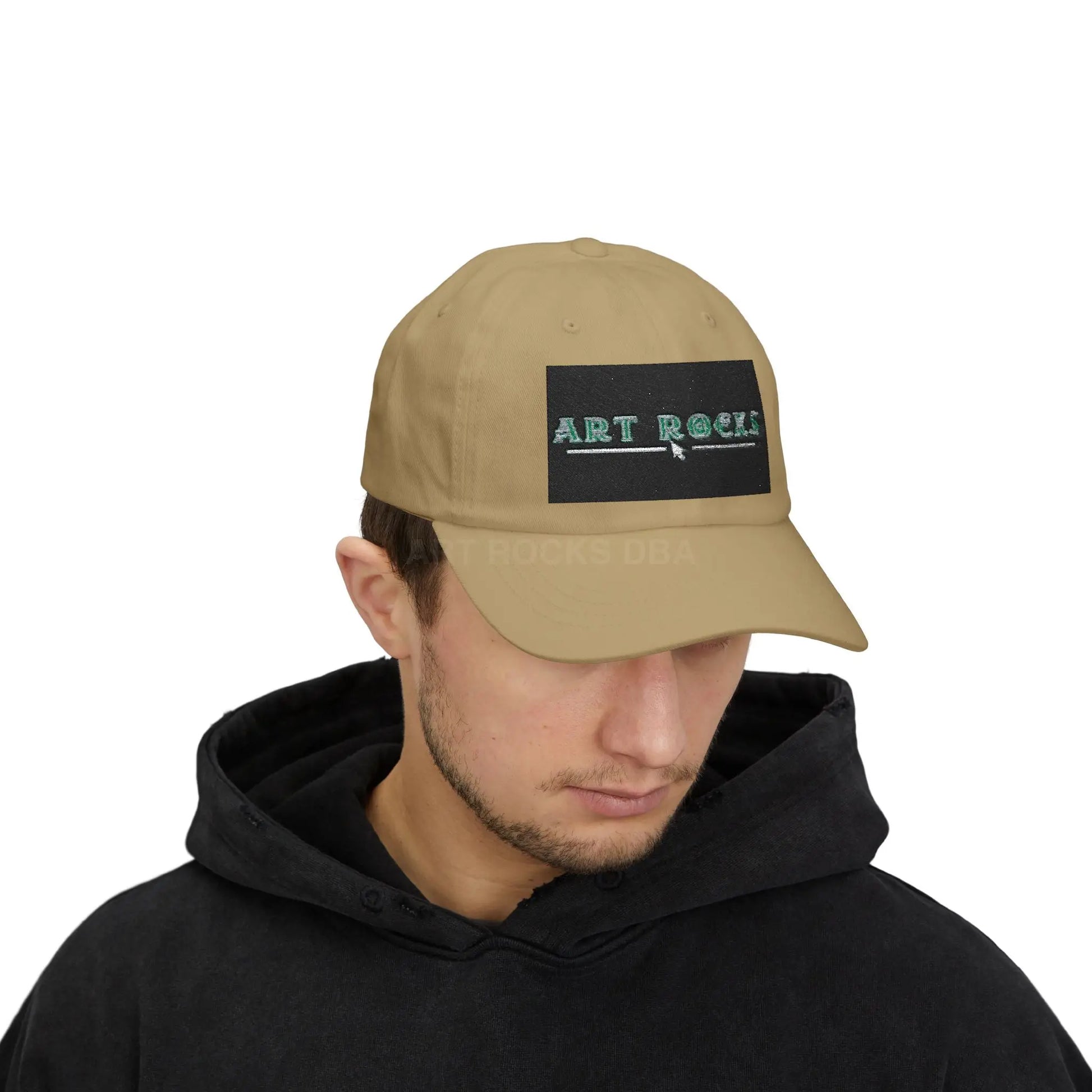 Dad Cap - ’Art Rocks’ Embroidered Baseball Hat - Hats