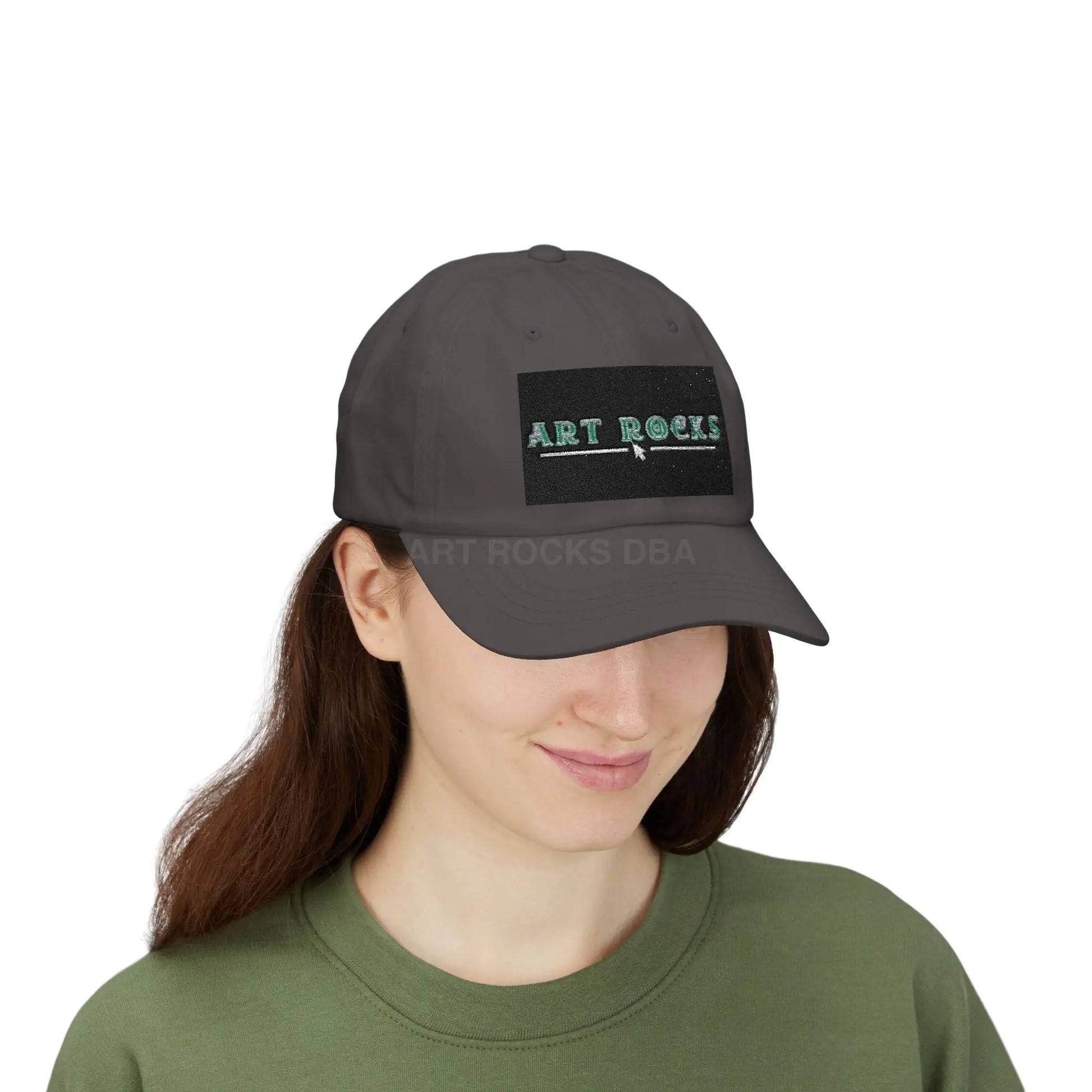 Dad Cap - ’Art Rocks’ Embroidered Baseball Hat - Hats