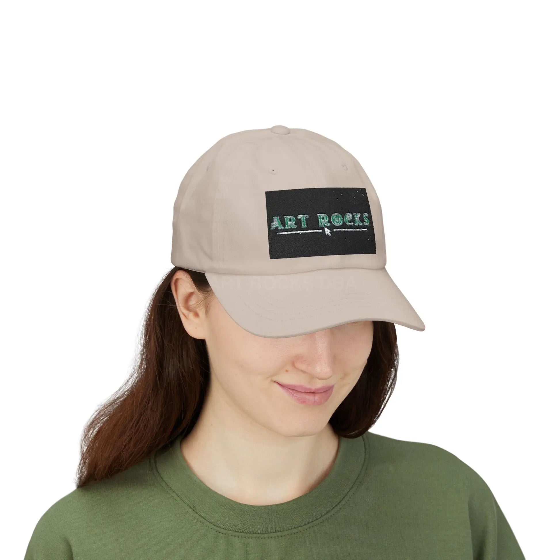 Dad Cap - ’Art Rocks’ Embroidered Baseball Hat - Hats