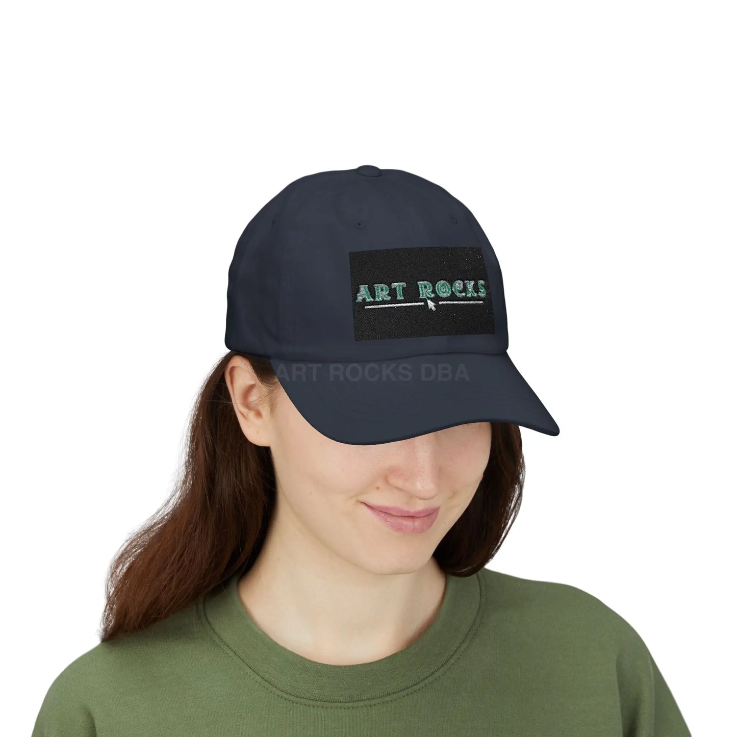 Dad Cap - ’Art Rocks’ Embroidered Baseball Hat - Hats