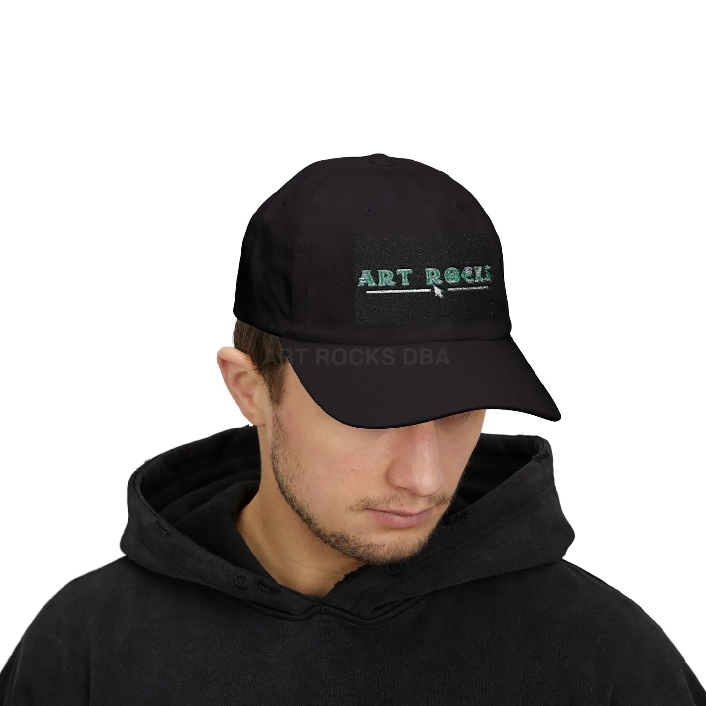 Dad Cap - ’Art Rocks’ Embroidered Baseball Hat - Hats