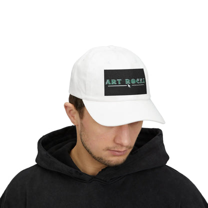 Dad Cap - ’Art Rocks’ Embroidered Baseball Hat - Hats