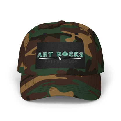 Dad Cap - ’Art Rocks’ Embroidered Baseball Hat - Hats