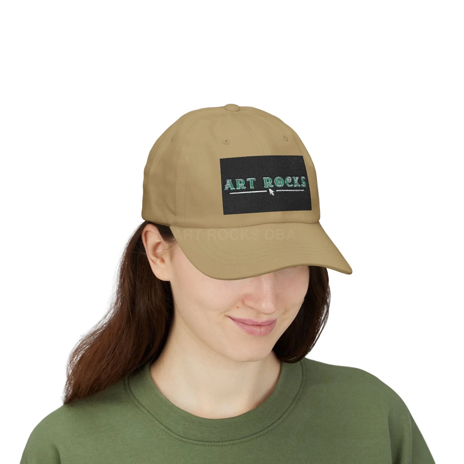 Dad Cap - ’Art Rocks’ Embroidered Baseball Hat - Hats