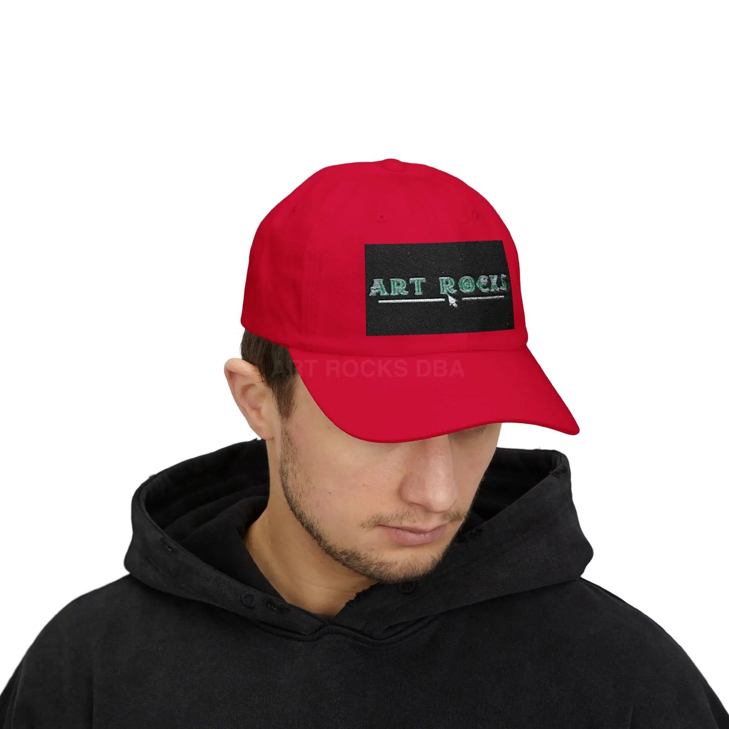Dad Cap - ’Art Rocks’ Embroidered Baseball Hat - Hats