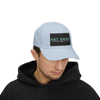 Dad Cap - ’Art Rocks’ Embroidered Baseball Hat - Hats