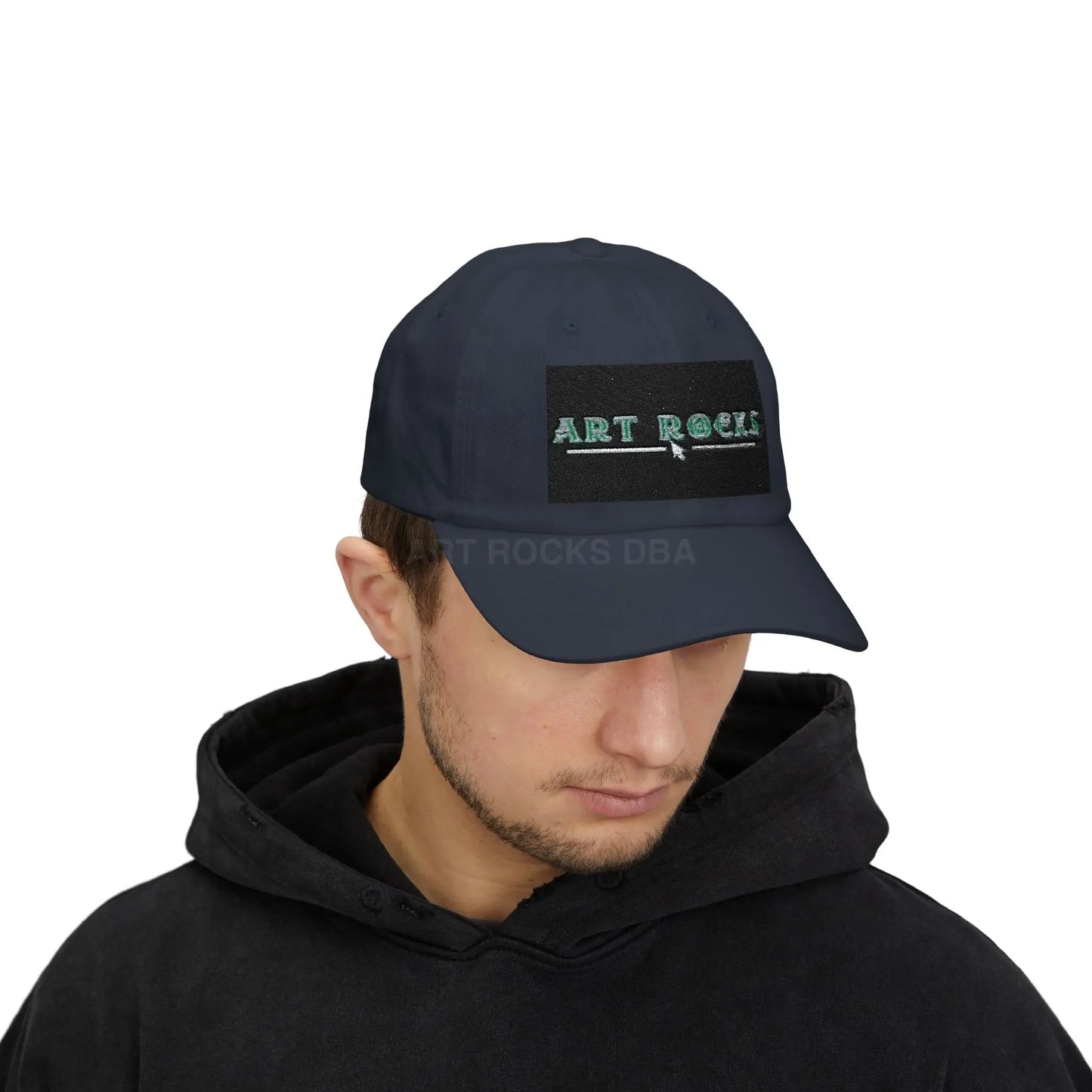 Dad Cap - ’Art Rocks’ Embroidered Baseball Hat - Hats