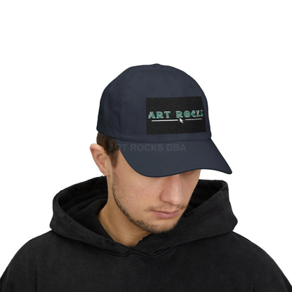 Dad Cap - ’Art Rocks’ Embroidered Baseball Hat - Hats