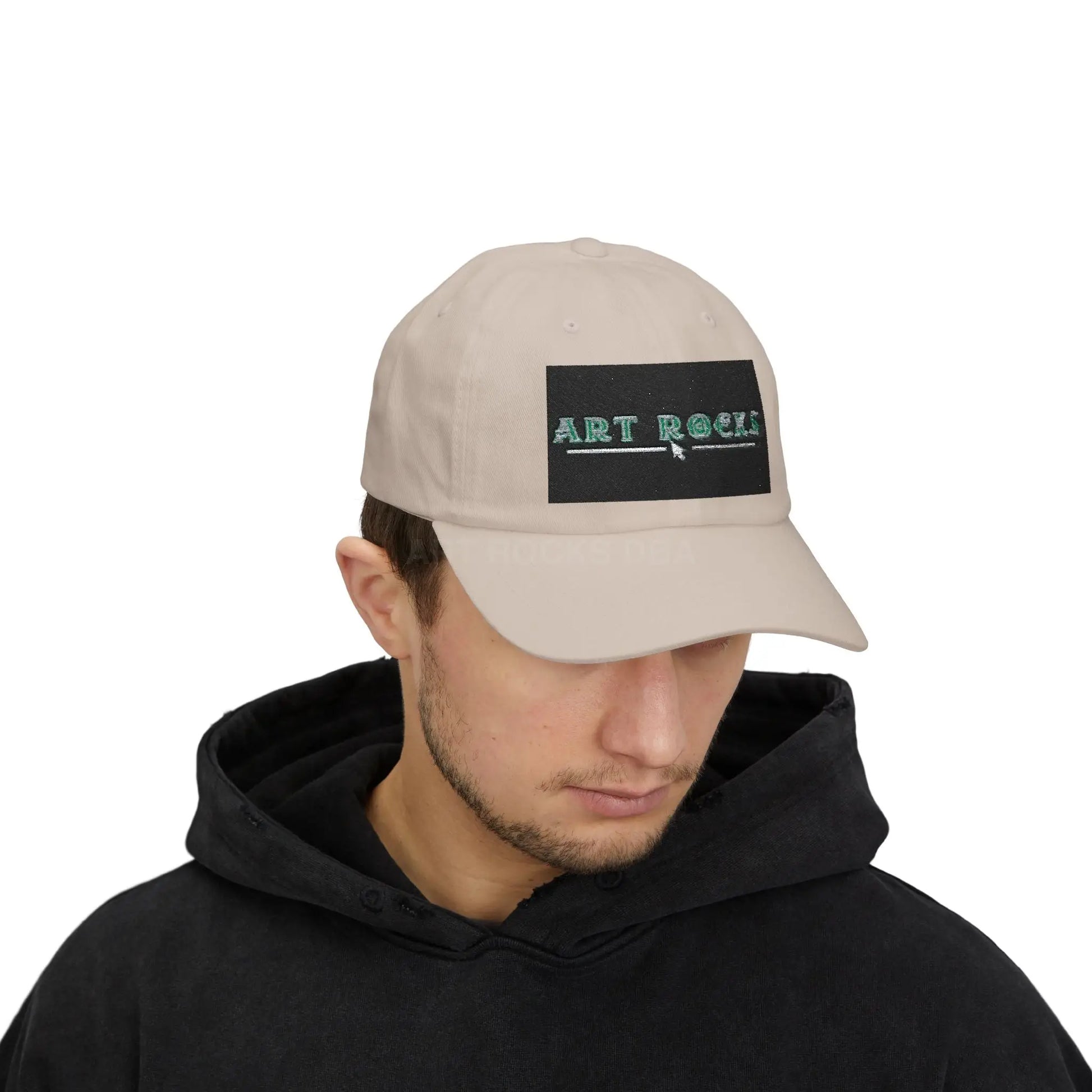 Dad Cap - ’Art Rocks’ Embroidered Baseball Hat - Hats
