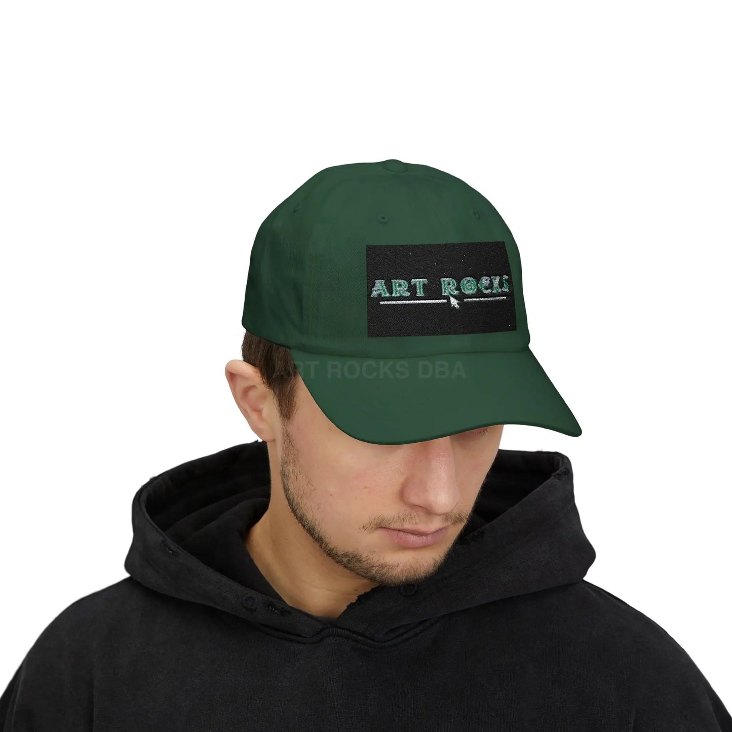 Dad Cap - ’Art Rocks’ Embroidered Baseball Hat - Hats