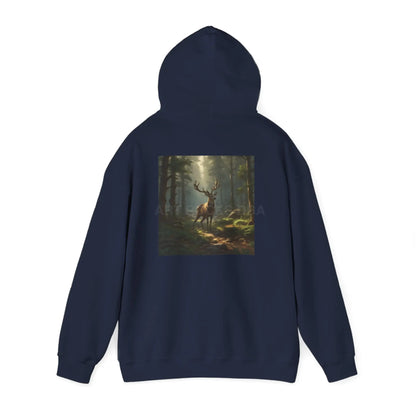 Deer Unisex Hoodie | Cozy Gift for Artists Nature Lovers Weekend Vibes Art Rocks Sweatshirt Perfect for Holidays