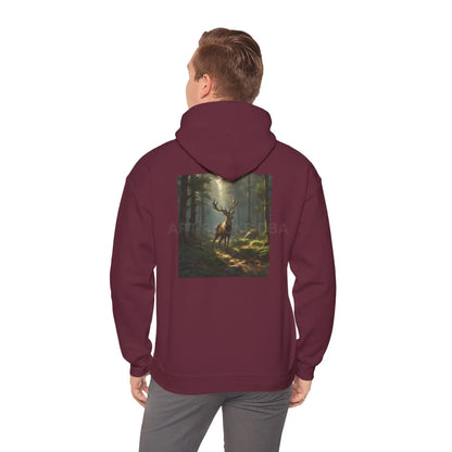 Deer Unisex Hoodie | Cozy Gift for Artists Nature Lovers Weekend Vibes Art Rocks Sweatshirt Perfect for Holidays
