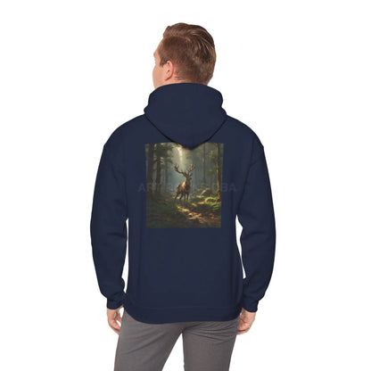 Deer Unisex Hoodie | Cozy Gift for Artists Nature Lovers Weekend Vibes Art Rocks Sweatshirt Perfect for Holidays