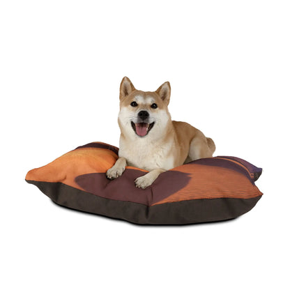 Desert Dunes Pet Bed — Cozy Sunset Sandscape Cushion for Dogs & Cats - Pets