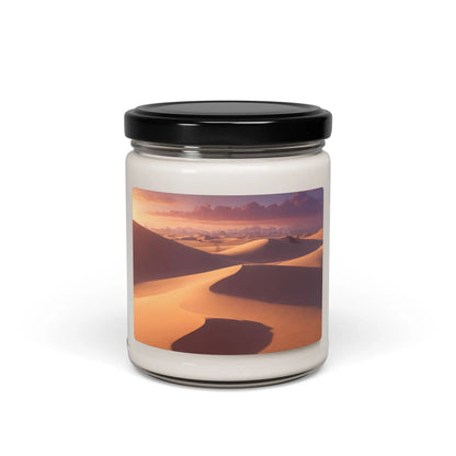Desert Scented Soy Candle - Desert Oasis Aromatherapy Candle for Relaxation Home Fragrance Gifts for Her Unique Candle