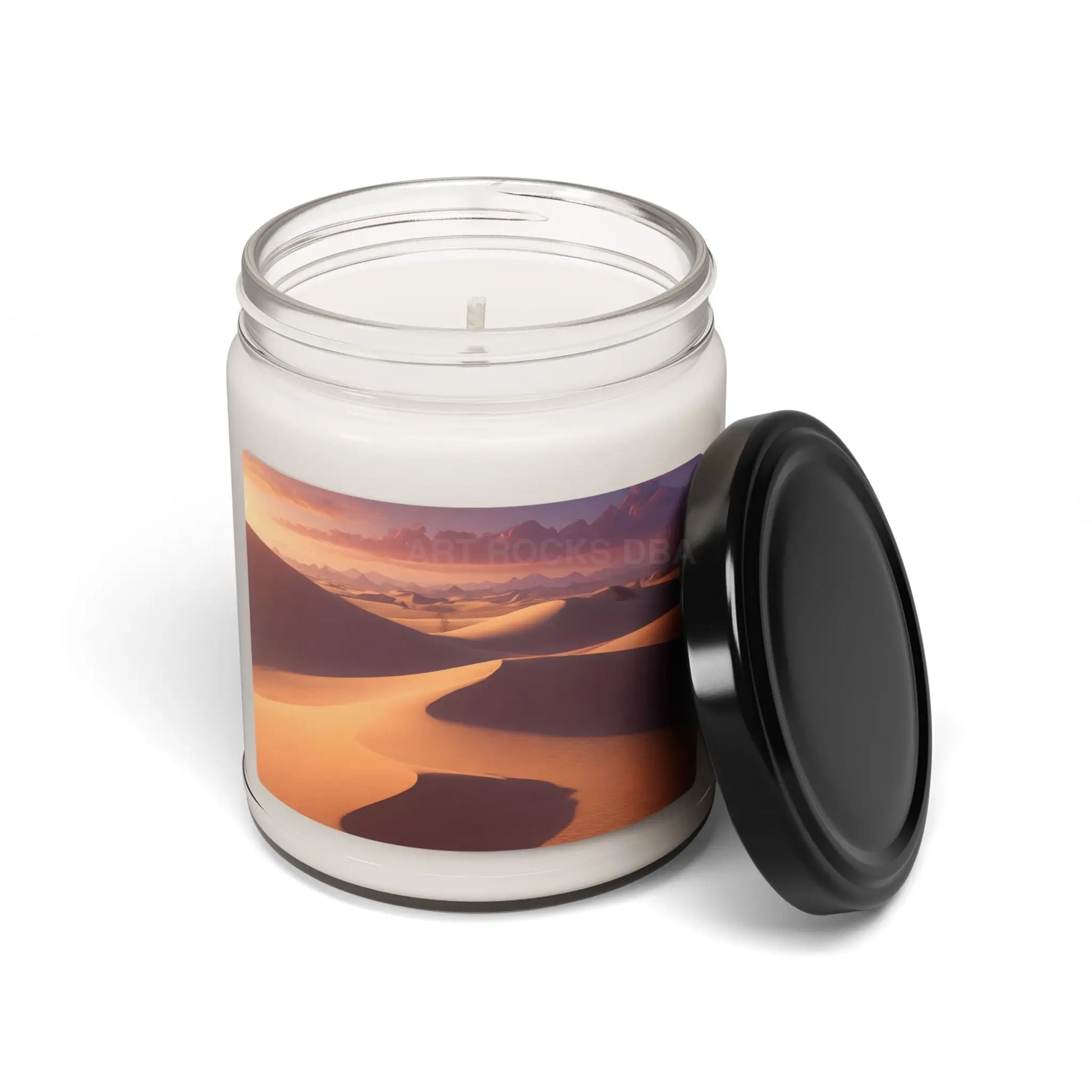 Desert Scented Soy Candle - Desert Oasis Aromatherapy Candle for Relaxation Home Fragrance Gifts for Her Unique Candle