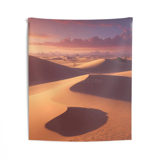 Desert Sunrise Wall Tapestry Boho Decor Home Wall Art Living Room Wall Hanging Nature Wall Decoration - 50’’ × 60’’