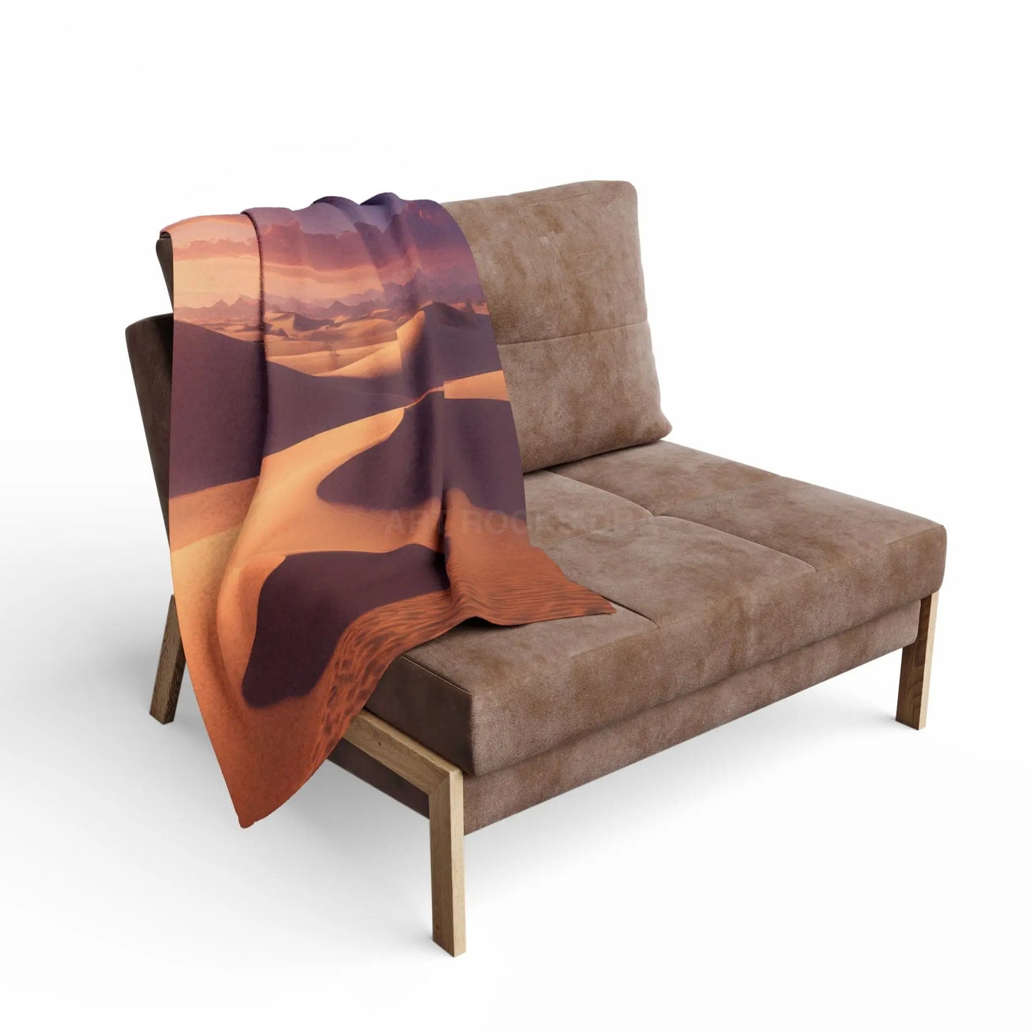 Desert Sunset Arctic Fleece Blanket - Cozy Home Decor for Relaxing Evenings - Home Decor