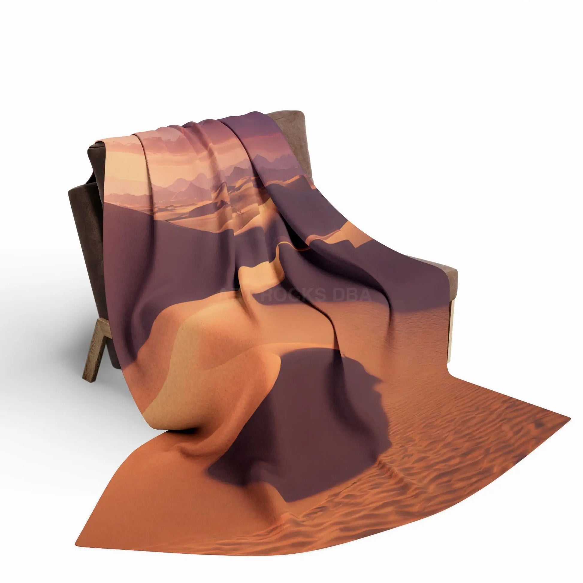 Desert Sunset Arctic Fleece Blanket - Cozy Home Decor for Relaxing Evenings - Home Decor